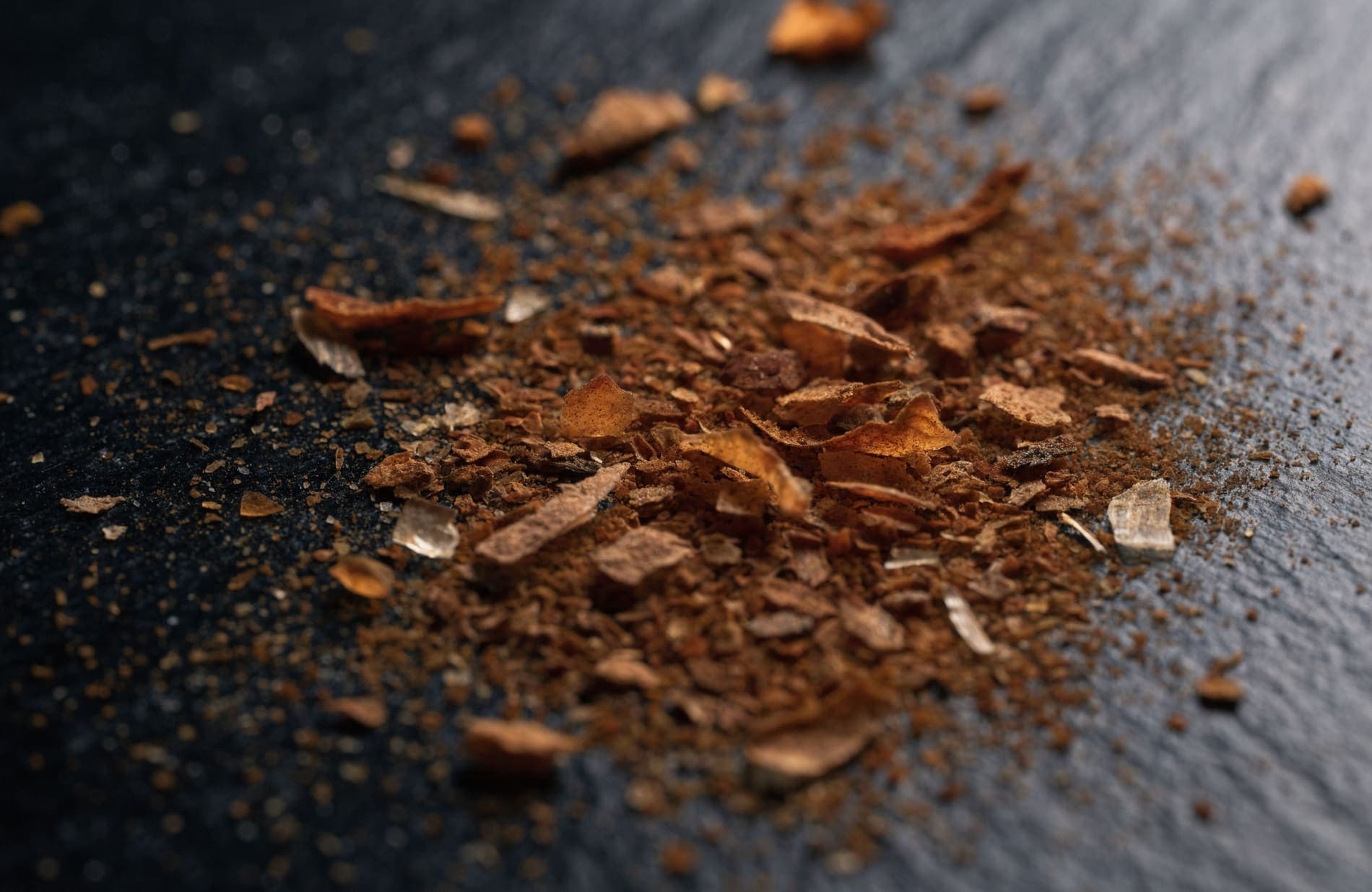 Tobacco fines recovered during processing